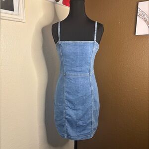 Divided Light Blue Denim Dress